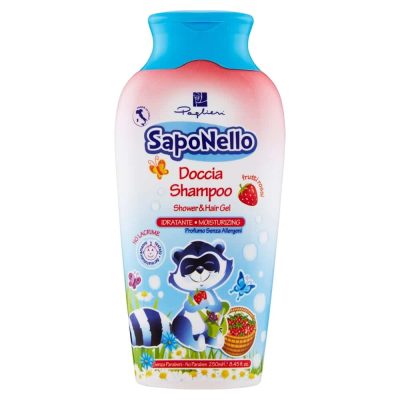 Saponello dušas šampūns bērniem Zemeņu 250ml