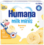 Humana Milk Minis jogurta deserts ar banāniem
