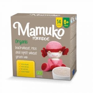 MAMUKO BIO griķu, rīsu, speltas kviešu putra