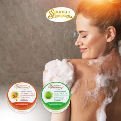 Spuma di Sciampagna cukura skrubiji