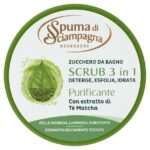 Spuma di Sciampagna cukura skrubis Purificante 3in1