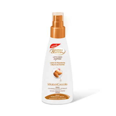 Spuma di Sciampagna ķermeņa pieniņš ar spreju IDRATANTE