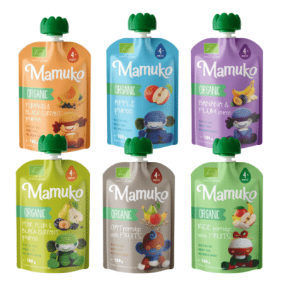 Mamuko BIO Augļu biezeņu un putru komplekts