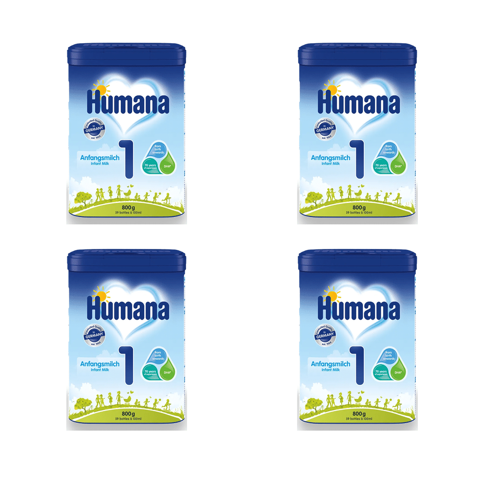 Humana 1 800 g x 4 komplekts Humana 1 800 g x 4 komplekts