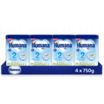 Humana 2 PRO Balance 5HMO komplekts 4 x 750 g