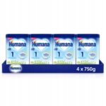 Humana 1 PRO Balance 5HMO komplekts 4 x 750 g