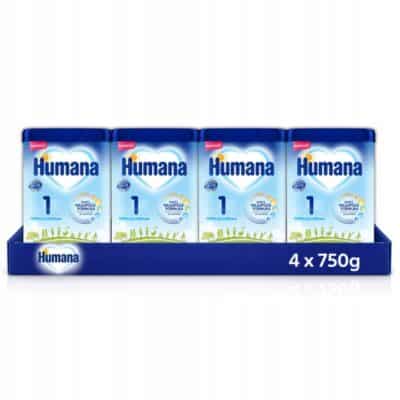Humana 1 PRO Balance 5HMO komplekts 4 x 750 g